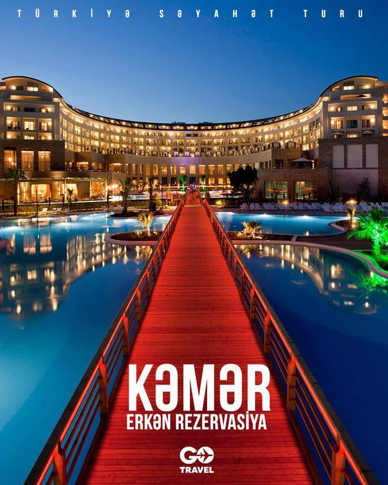 İlin nömrə 1 turizm şirkətindən 50% endirimli erkən rezervasiya