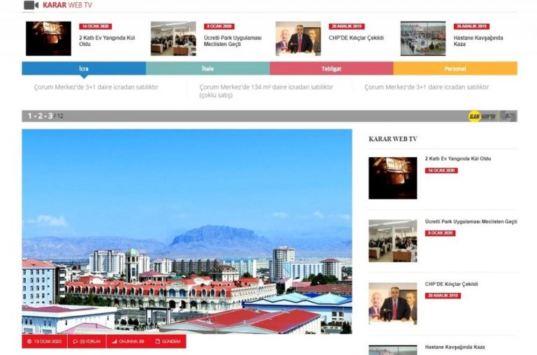 AZƏRTAC-ın müxbirinin Türkiyə saytlarında Naxçıvanla bağlı məqaləsi yerləşdirilib