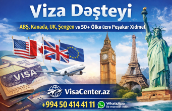 Viza Dəstəyi – VisaCenter.az Viza dəstəyi xidməti – ABŞ, Kanada, UK və Şengen vizası üçün VisaCenter.az peşəkar xidmət